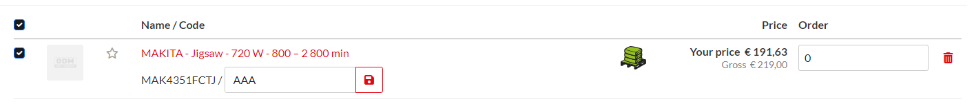 Lists own code